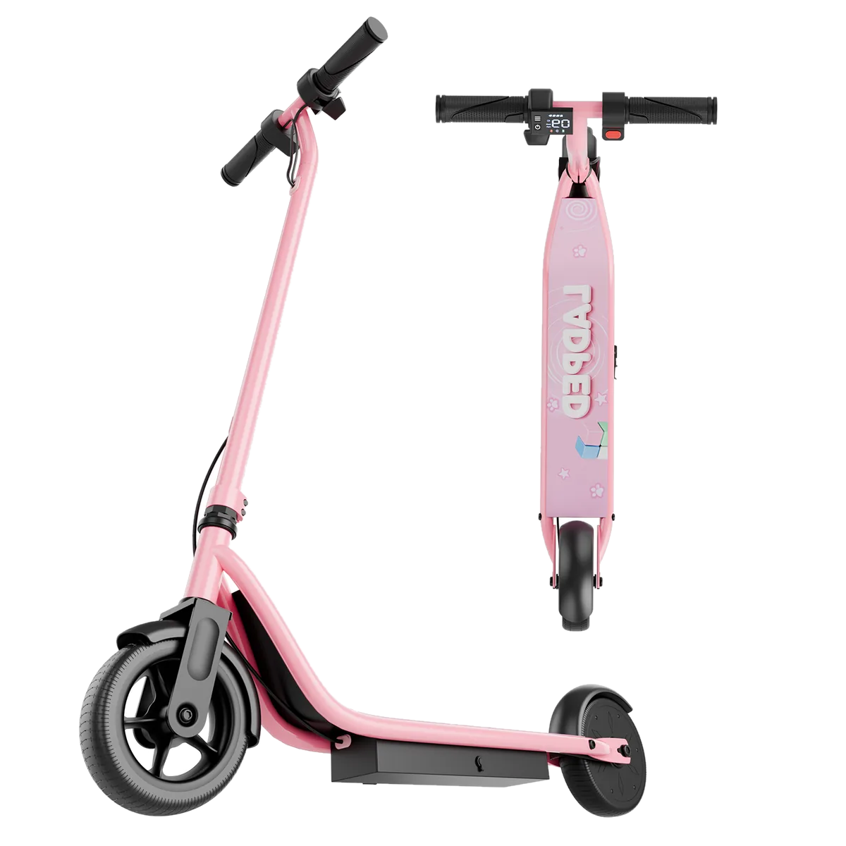 Stay-on KIDS Stay-on LP-65 Roze elektrische kinderstep elektrische step
